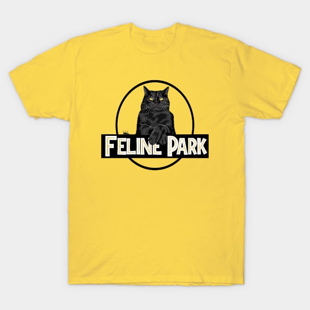 Feline Park T-Shirt by InkCats